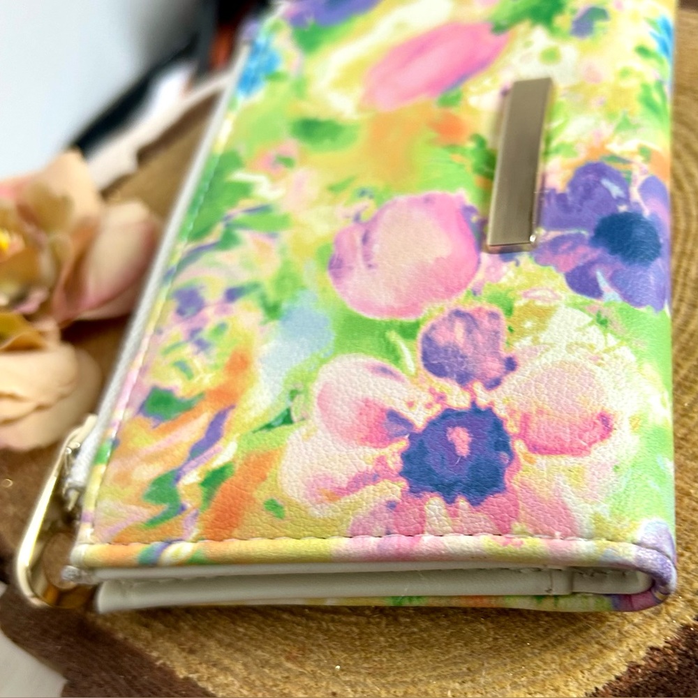 Floral Watercolor Wallet - Picture 2 of 10